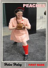 ANNE RAMSEY AS HELEN HALEY A LEAGUE OF THEIR OWN ACEO ART CARD 