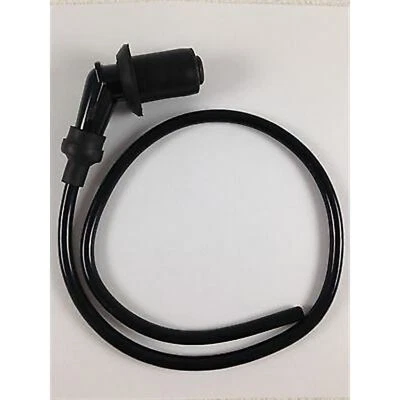 Cable de bujía de motocicleta y tapa de 45 grados cable de 7 mm x 18" para bobina de 12 V 053-024 Foto 1 de 4