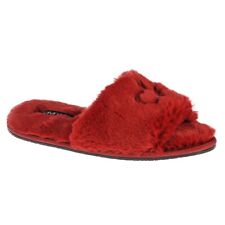 Calvin Klein Slipper Sandaal Bont W HW0HW00634-XB8 rood