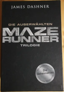James Dashner MAZE RUNNER Die Auserwählten TRILOGIE Schuber Bonus + Widmung - Bild 1 von 8
