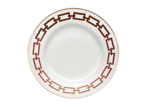 Scharlachrote Ketten - flacher Teller Ø 28 cm - Händler - Bild 1 von 3