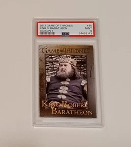 Game of Thrones,2012 Season 1 King Robert Baratheon #45..PSA 9,POP:2 - Picture 1 of 2