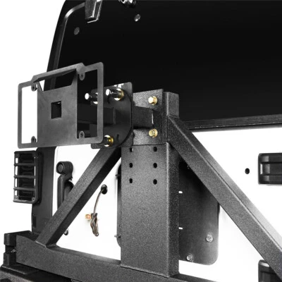 Suporte de placa de licença de pneu sobressalente para 1997-2025 Jeep Wrangler TJ JK JL - Imagem 1 de 4