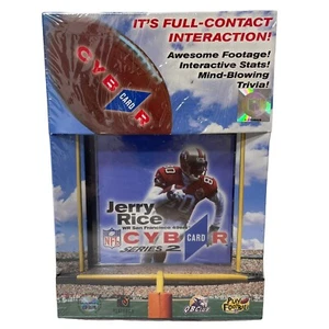 Jerry Rice San Francisco 49ers SEALED NEW VTG 1997 CYBR Card Stats Trivia CD-ROM - Picture 1 of 7