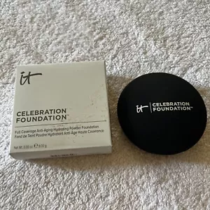 it Cosmetics Full Coverage Celebration Foundation 0.30oz DEEP- NIB - Picture 1 of 5