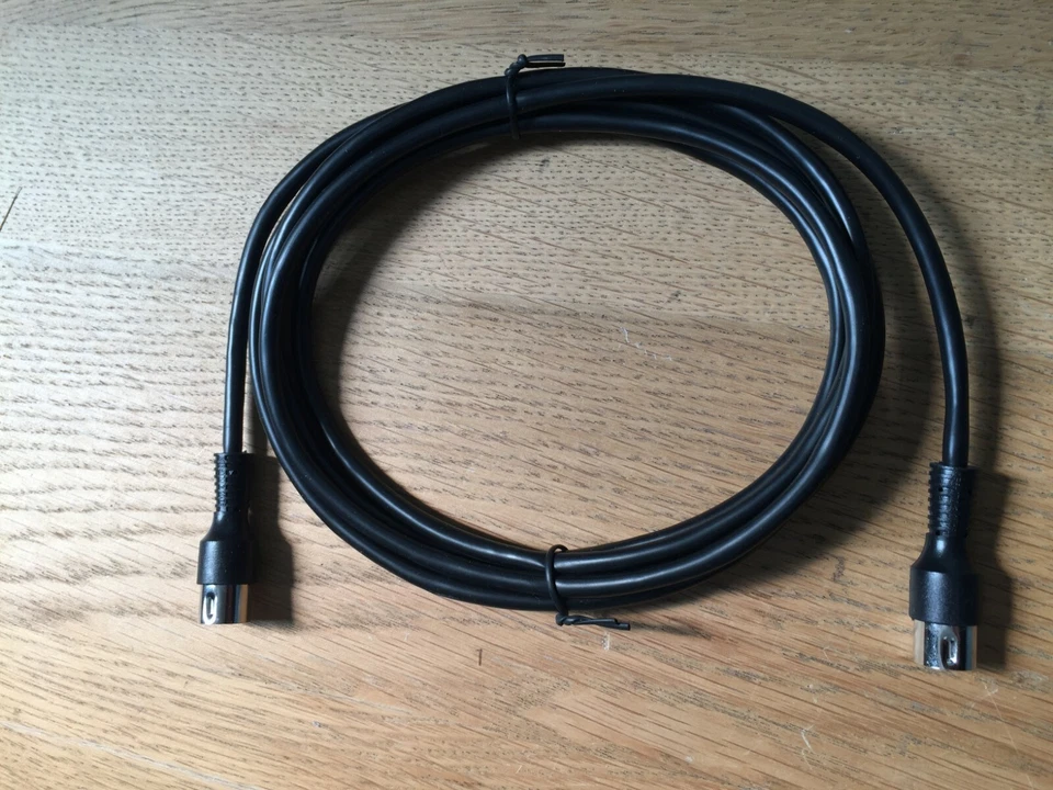 Bang & Olufsen Powerlink Kabel schwarz black 2,5 Meter 5,5mm BeoPlay B&O
