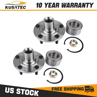 Par de conjuntos de cojinetes de cubo de rueda delantera para Jeep Compass/Patriot Dodge Caliber Foto 1 de 4