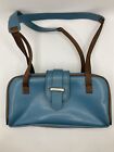 Vintage Small nine west handbag Faux Leather -Blue