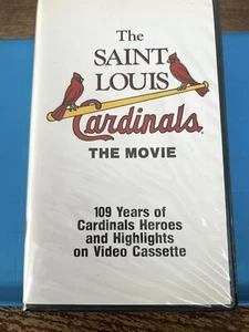St Saint Louis Cardinals Movie (VHS 1985) 109 Years Whitey Herzog Bob Gibson - Picture 1 of 7