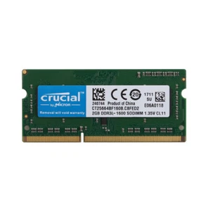 Crucial 2GB PC3L 12800S DDR3 1600MHz For iMac 21.5inch Mid-2010 Mid-2011 A1311^! - Picture 1 of 6