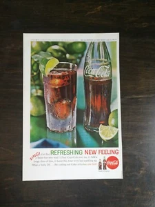 Vintage 1962 Coca-Cola Refreshing New Feeling Full Page Color Ad - 1221 - Picture 1 of 1