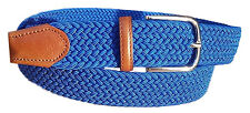 Cintura Elastica uomo,donna  in 14 varianti colore,3,5 cm fibbia nichel free