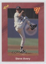 1991 Classic Update Red Travel Edition Steve Avery #T26