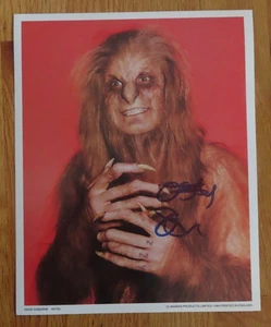 OZZY OSBOURNE signed 84 Original BARK AT THE MOON Foto BLACK SABBATH Beckett 46 - Bild 1 von 4