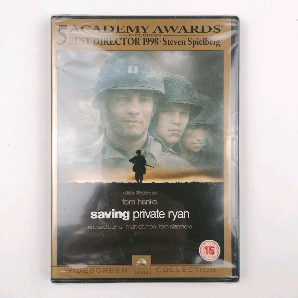 Saving Private Ryan 1998) - Tom Hanks / Matt Damon Region 2 DVD - New - Image 1 of 2