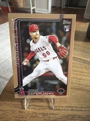 2025 topps update Ryan Zeferjahn gold /2025 - Image 1 of 2