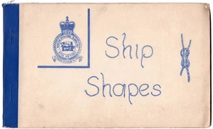 c.1960 SHIP SHAPES - Royal Air Force RAF Training SILHOUETTE Guide Naval/Navy - Picture 1 of 12