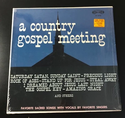 A Country Gospel Meeting Vinyl LP Record 1969 Stereo Fidelity SF-34100 Foto 1 de 4