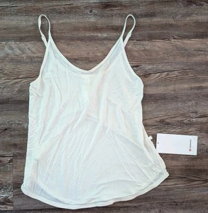 Neu mit Etikett lululemon Core Power Yoga LL Damen-Tanktop City Soul 0719 hellelfenbeinfarben 4 - Bild 1 von 3