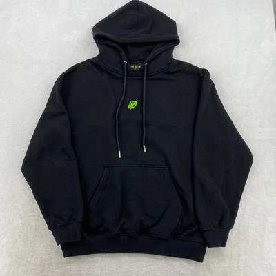 MAYC Bored Ape Yacht Club Sudadera con Capucha Negro Calavera Gráfico Grande Mutante Mono Yuga Labs Foto 1 de 4