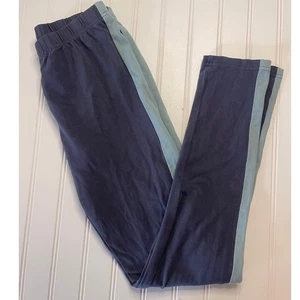 Hanna Andersson Gray & Blue Basic Leggings - Girls Size 12 - Picture 1 of 5