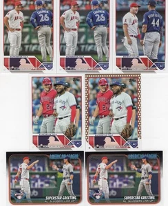 7-MIKE TROUT & FRIENDS, WITT JR, VLADIMIR GUERRERO JR, JULIO RODRIGUEZ, CHAPMAN - Imagen 1 de 2