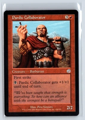 PARDIC COLLABORATOR - Torment – MTG Magic the Gathering Card - Uncommon - Image 1 of 4