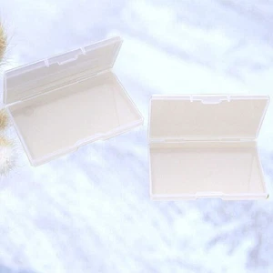 2 Pcs Boîte De Rangement Business Case Titulaire Pour Les Entreprises - Photo 1/11