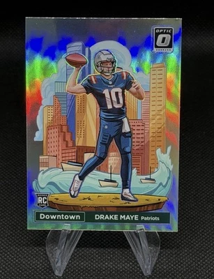 ¡Panini Donruss Optic Downtown 2024! Drake Maye #13 (RC) Chaser Pack Foto 1 de 2