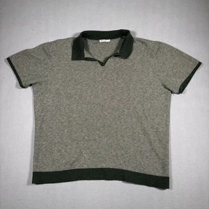 Maglione Liam Marine Layer Polo Uomo XLarge Verde Maglia Tessuto Misto Lana Cotone - Foto 1 di 8