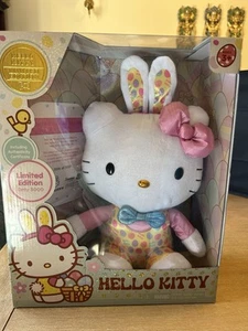 Hello Kitty Limited Edition Plush Easter 2025 Number 0006 Of 3000 Sanrio - Picture 1 of 4