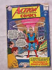 Vintage Action Comics Superman's Hands of Doom  #328 1965 GC