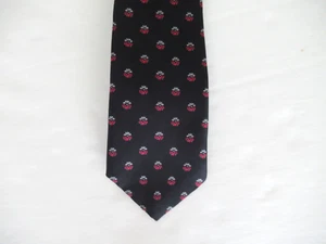 CHRISTIAN DIOR Cravates 100% Silk Floral Men's Tie Black, Multicolor Never worn - Picture 1 of 7
