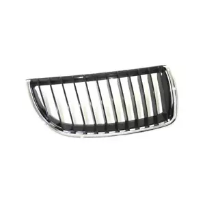 For Passenger Side Chrome Black Grille 2006-2008 BMW 3 Series Sedan BM1200167 - Picture 1 of 3