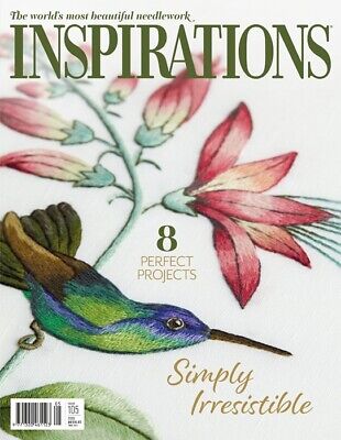 Revista De Bordados Inspirations - Edición Navideña/festiva #105 (2020) - NUEVA • 15.37€