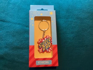 BNIB New Super Dad Keyring - Father’s Day - Picture 1 of 3