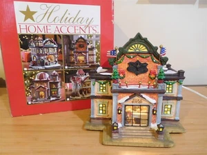 Home Accents Holiday - Lighted Police Station Building - MIB - Picture 1 of 4