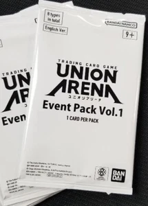 Union Arena Event Pack Volumen 1 SELLADO Raro Batalla Promo 2024 - Imagen 1 de 1