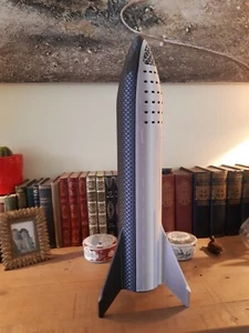 SpaceX Starship Elons original vision, Extreme detailed model half a meter tall. - Foto 1 di 10
