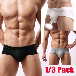 Sexy Ropa Interior Hombres Calzoncillos Hombre Mini Bragas Pene Bolsa Cuerda Cintura Baja Bikini - Imagen 1 de 27