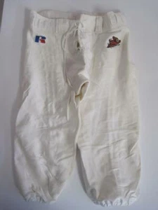 IOWA STATE CYCLONES NCAA PRACTICE WHITE FOOTBALL RUSSELL PANTS AUTHENTIC SZ 38 - Picture 1 of 5