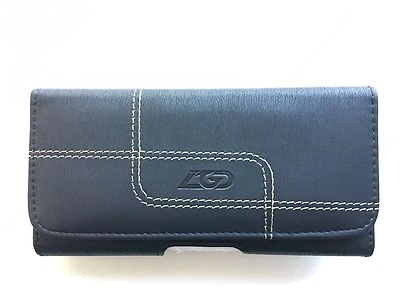 Funda funda funda con clip para cinturón de cuero negro para Apple 6 Plus/6SPlus/7Plus/8Plus Foto 1 de 4