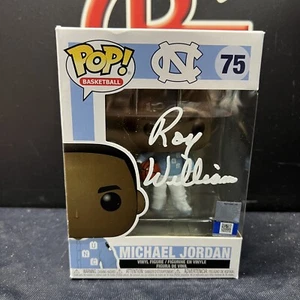 Roy Williams Signed Jordan Funko Pop North Carolina Tar Heels UNC Steiner CX - Picture 1 of 5