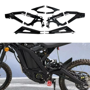 Kit de cuerpo de cubierta de carenado protector de marco para Sur-Ron Light Bee X 2018-2025 negro brillante - Imagen 1 de 10