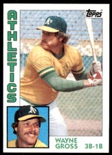 1984 Topps Wayne Gross B Baseball Cards #741
