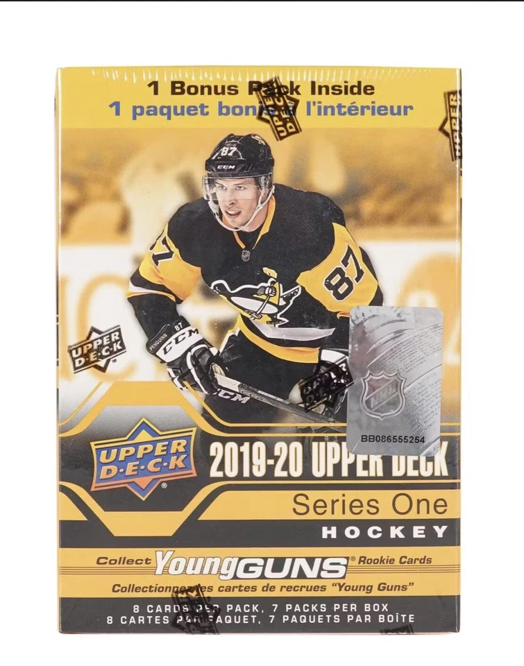2019-20 Upper Deck Series 1 Factory Hockey Blaster Boxes Retail
