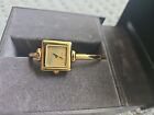 Gucci 1900 L Women Watch Gold Ceramic Multicolor Face Limited Edition Vintage