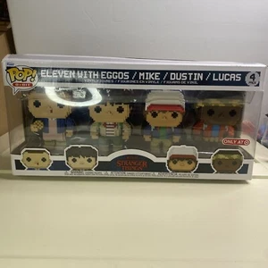 Funko Pop! 8-Bit: Stranger Things - Eleven with Eggos / Mike / Dustin / Lucas - - Bild 1 von 7