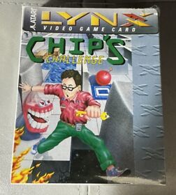 BRAND NEW FACTORY SEALED | Chip’s Challenge | Atari Lynx Game 1989