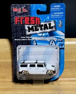2007 Maisto Fresh Metal Concept White Hummer 1/64 Diecast Truck GM Fahrzeug NEU - Bild 1 von 3